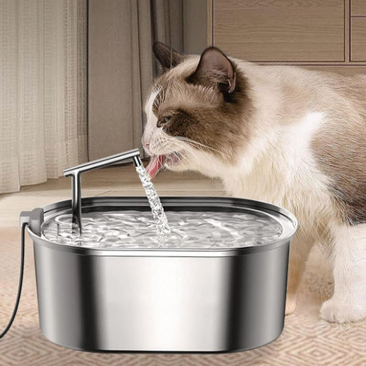 Fontaine Chat Inox