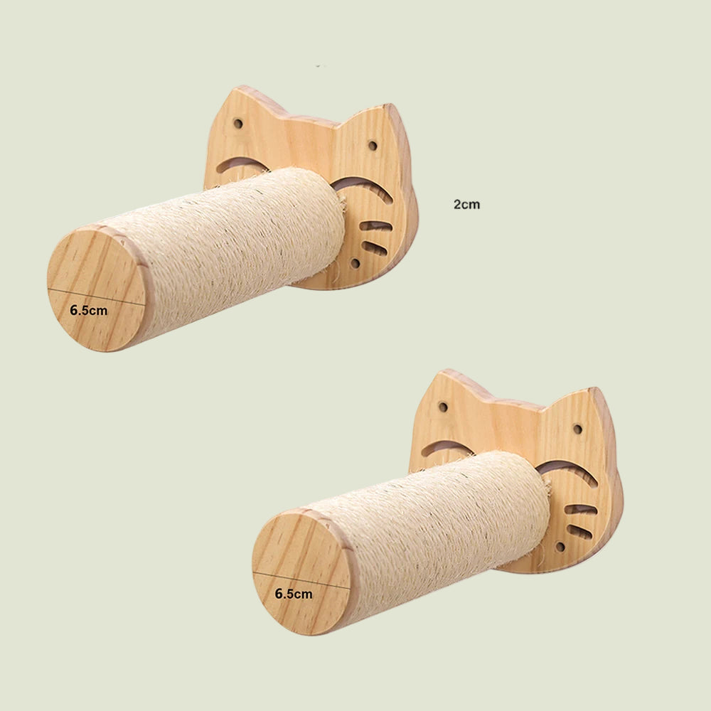 Arbre A chat en bois | Mural