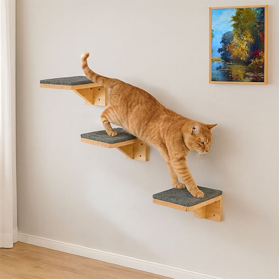 arbre A chat bois planches