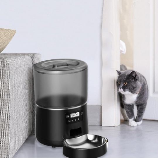Distributeur automatique croquettes chat | Ronde