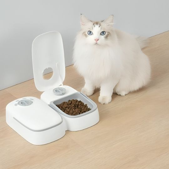 Distributeur automatique de croquettes pour chat | PetFeeder