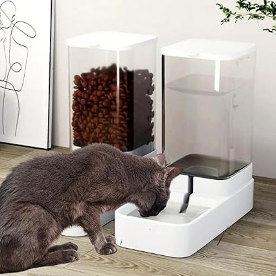 distributeur_de_croquettes_pour_chat qui boit
