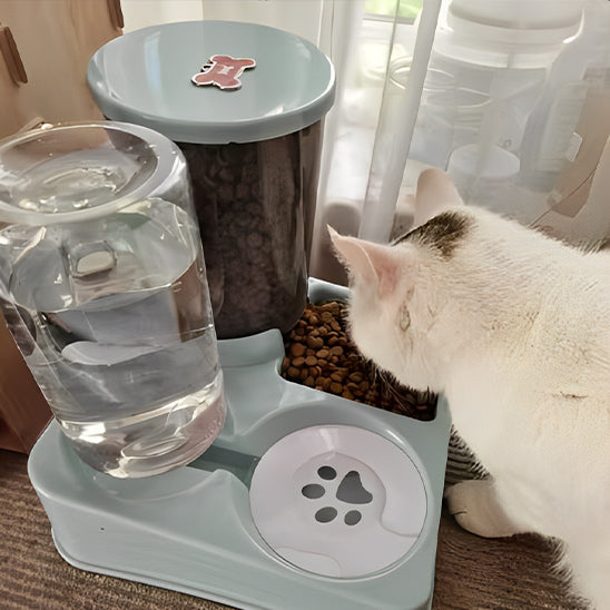Distributeur de croquettes pour chat | Patte de chat