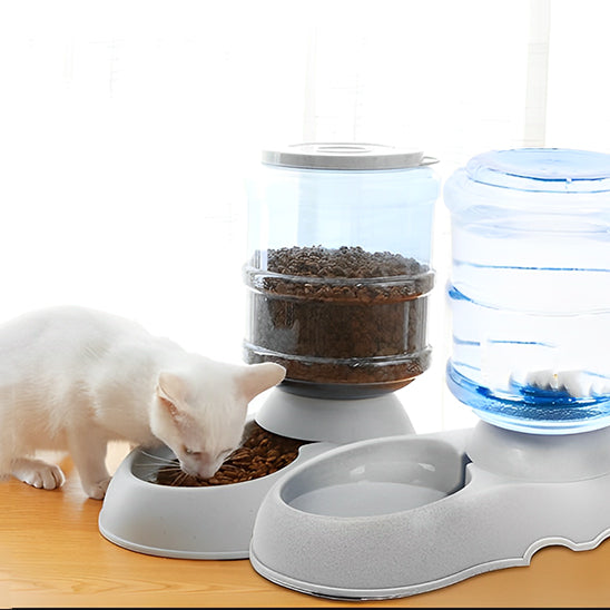 Distributeur de croquettes pour chat | Cylindrique
