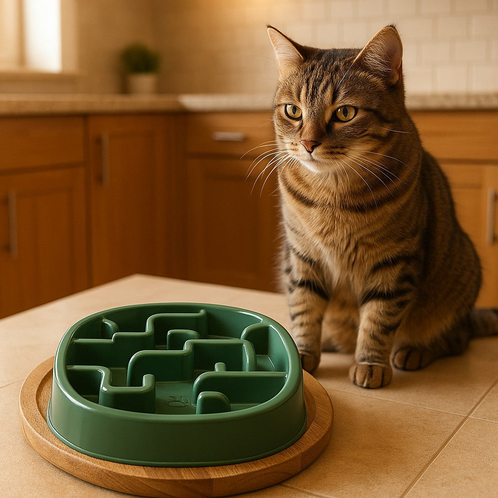gamelle_anti_glouton_chat_labyrinthe_salon