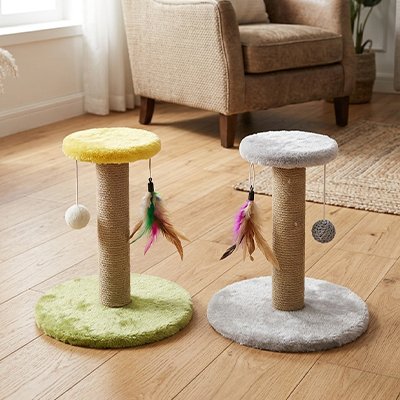 Griffoir pour chat - deux modeles