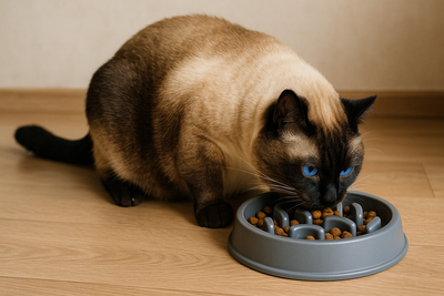 Quelle gamelle anti glouton chat ?