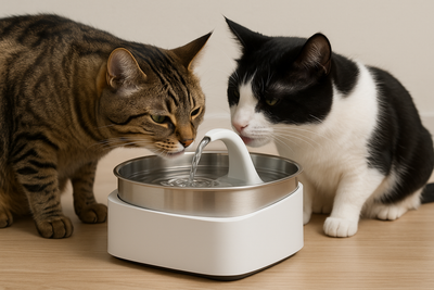 Fontaine à eau inox chat | Le Meilleur Choix pour Votre Félin
