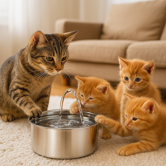 Fontaine à eau chat inox | Le guide ultime