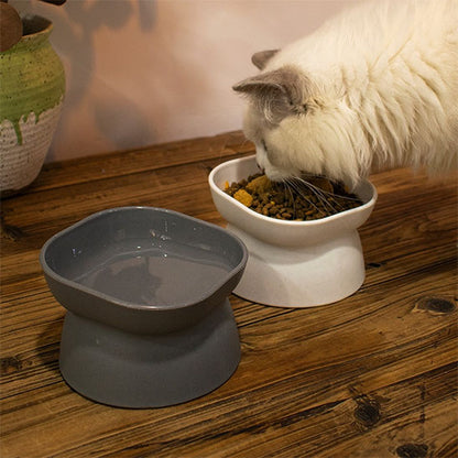 Gamelle chat surélevée | Carrée