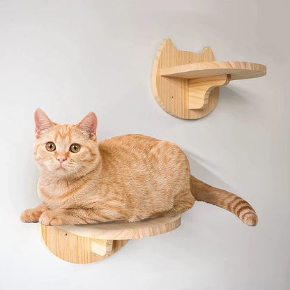 Arbre A chat en bois | Mural