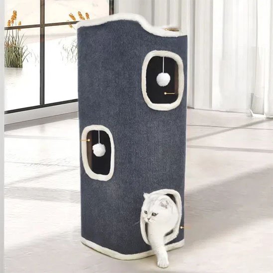 Arbre à Chat tour grise