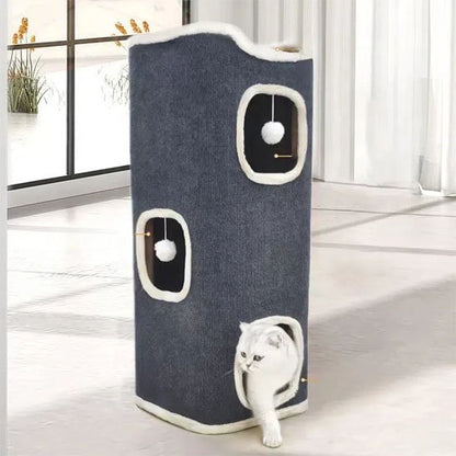 Arbre à Chat tour grise