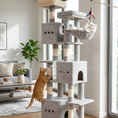 arbre-chat_gris hamac