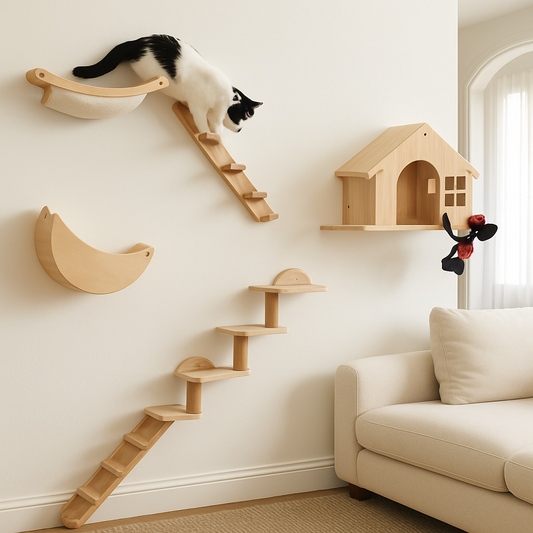 arbre A chat mural rampe