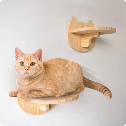 Arbre A chat en bois | Mural