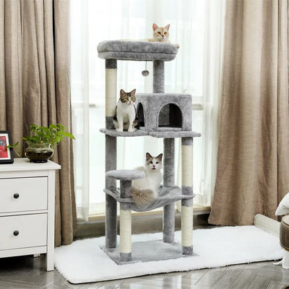 arbre a chat xxl gris