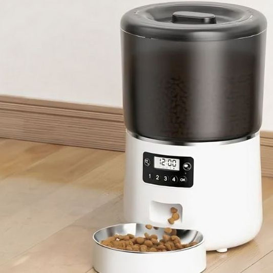 Distributeur automatique croquettes chat | Ronde