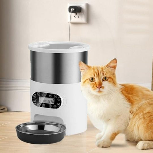 Distributeur croquette chat automatique | Simple bol