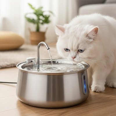 Fontaine a eau automatique pour chat - grand volume