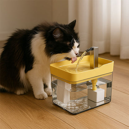 fontaine a eau pour chat boit robinet