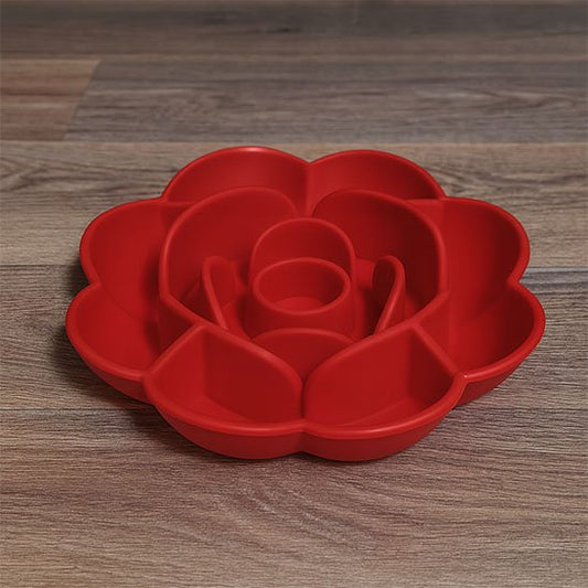 gamelle anti glouton Chat - rouge