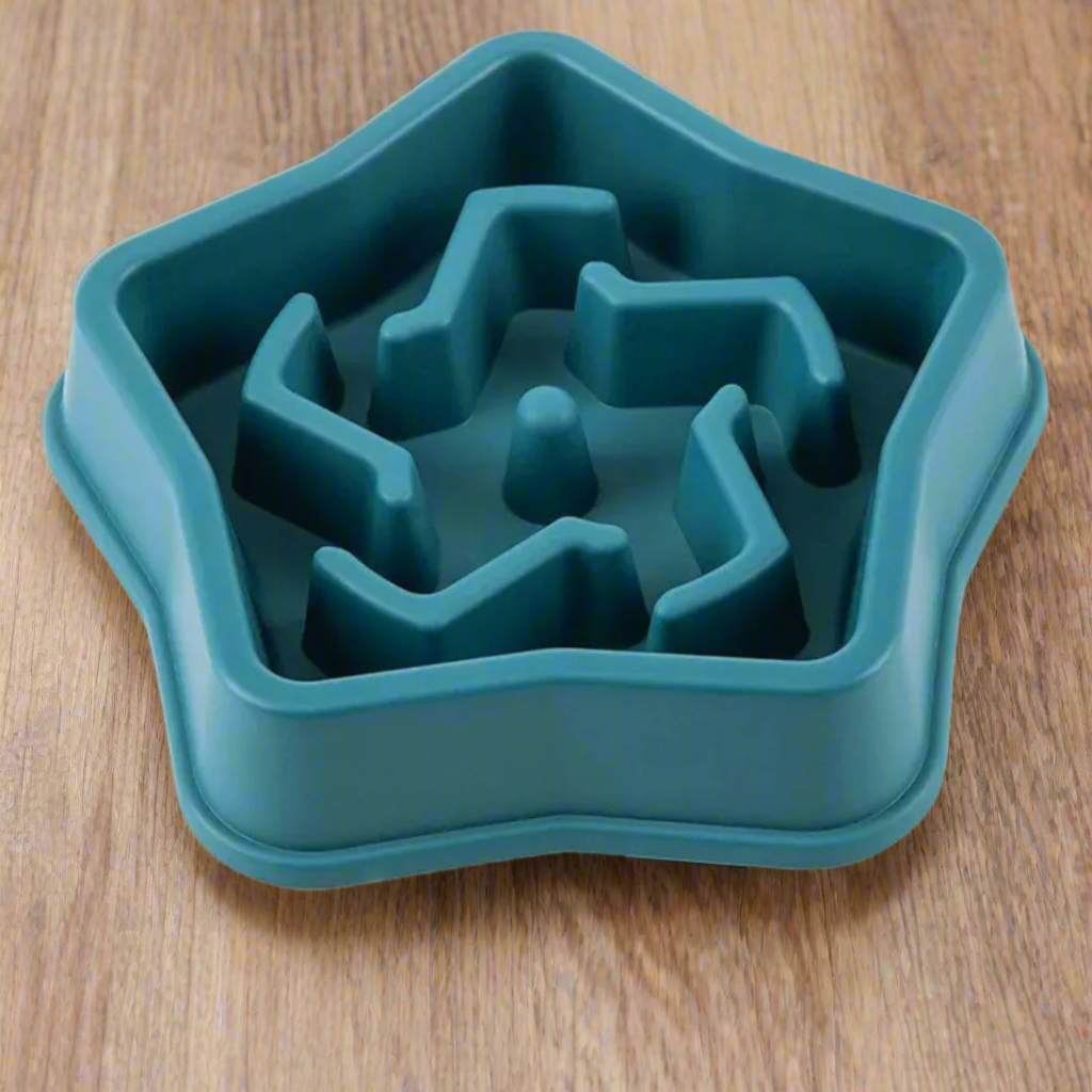 gamelle-anti-glouton-bleue-étoile