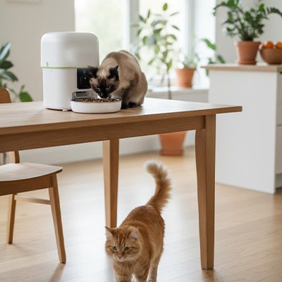 Gamelle automatique pour chat - intelligent