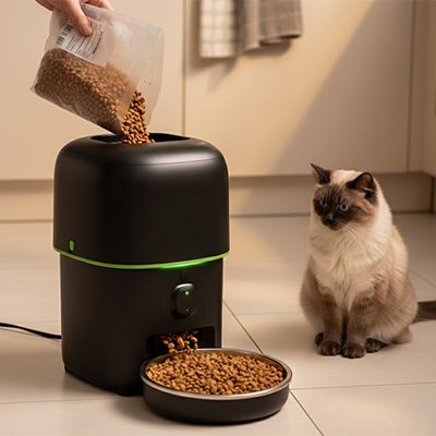 Gamelle automatique pour Chat - programmable