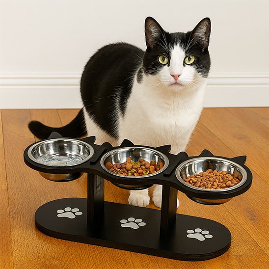 Gamelle Chat surélevée
