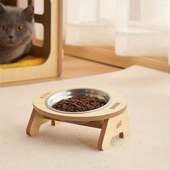 Gamelle chat surélevée simple