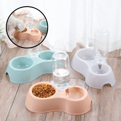 gamelle-chat_blanche bleue rose