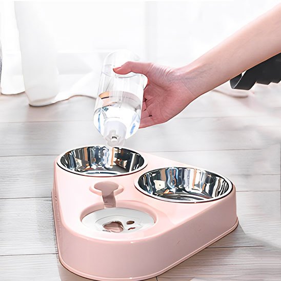 gamelle-pour-chat_avec bouteille eau