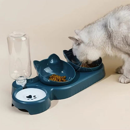 gamelle_automatique_chat_et_eau_chat mange croquettes