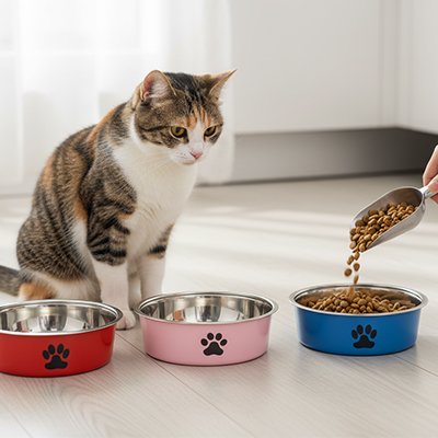 Gamelles chat - coloris