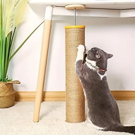 Griffoir pour chat pour poteau