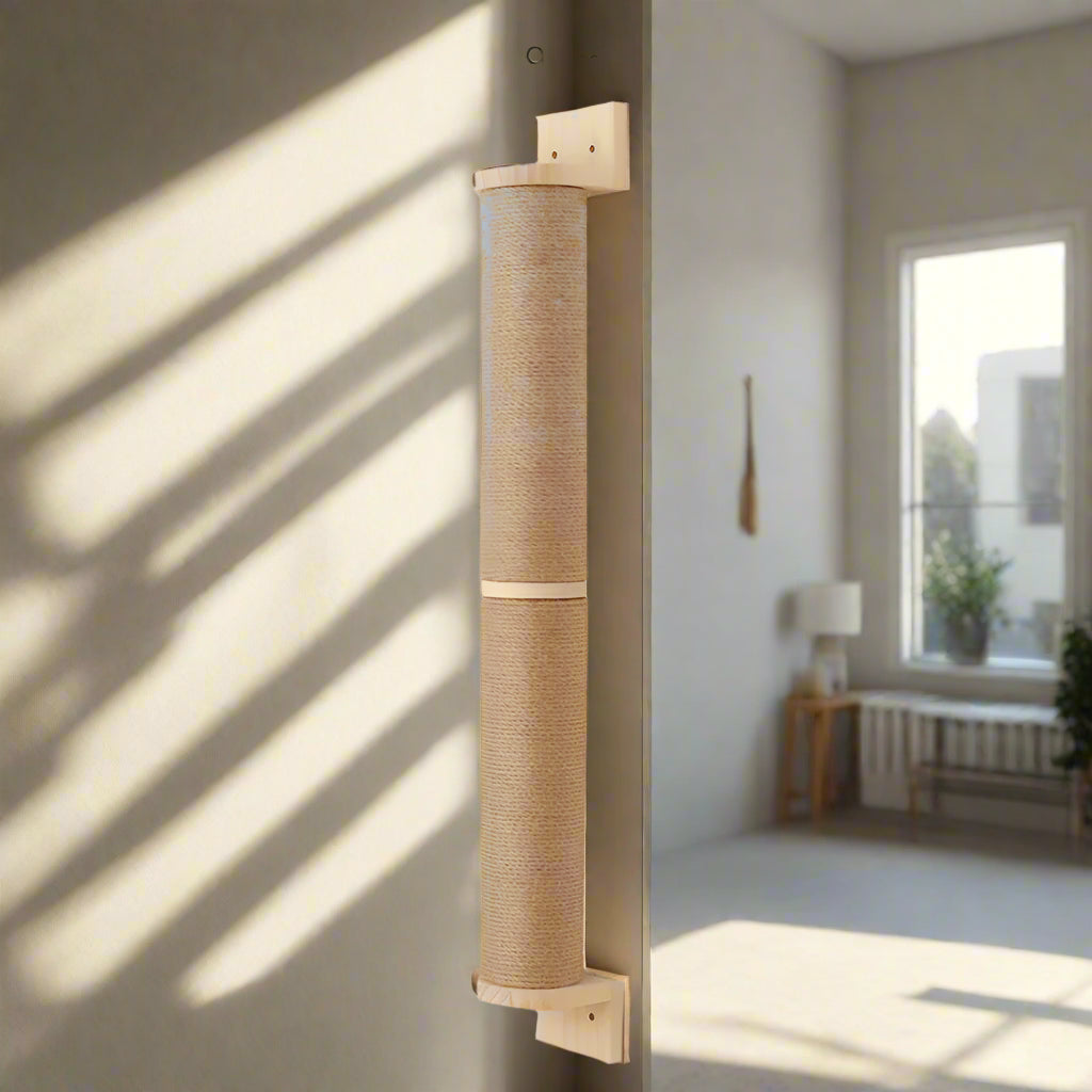 griffoir poteau salon mur
