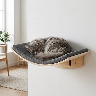 Hamac pour chat - concave