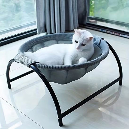 Hamac pour chat - hamac gris