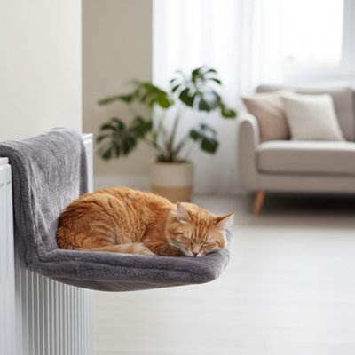 Hamac pour Chat radiateur - polaire