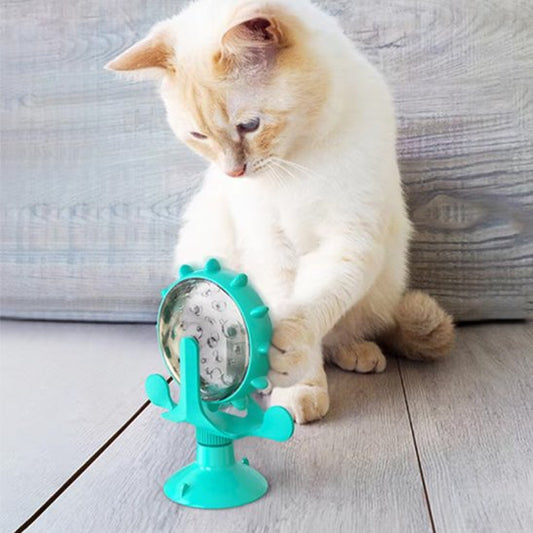 Distributeur de croquettes pour chat | Roue