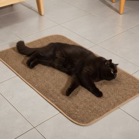 tapis-griffoir-chat_couche sur le cote